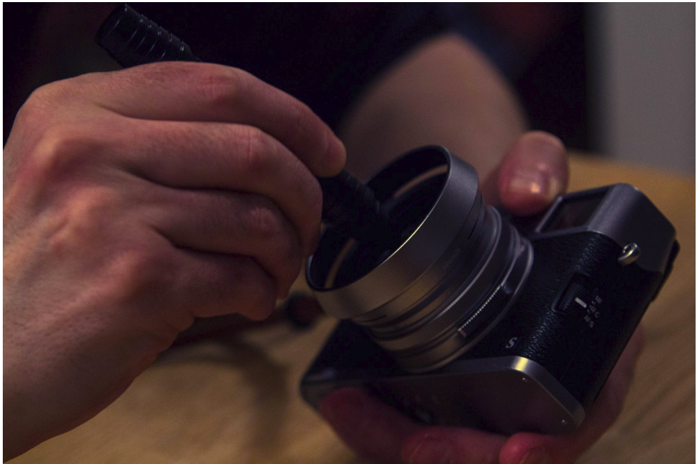 Cleaning Camera Lens
